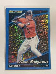 Alex Bregman [Blue] #BG-10 Baseball Cards 2022 Topps Update Black Gold Prices