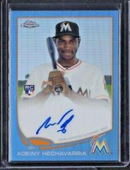 Adeiny Hechavarria [Autograph Blue Refractor] #116 Baseball Cards 2013 Topps Chrome Prices