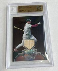 Albert Pujols [Relic Refractor] Baseball Cards 2006 Bowman Sterling Prices