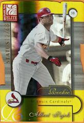 Albert Pujols [Status] #156 Baseball Cards 2001 Donruss Elite Prices