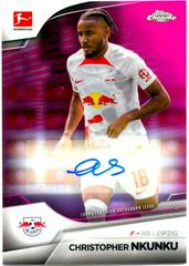 Christopher Nkunku [Pink] Soccer Cards 2022 Topps Chrome Bundesliga Autographs Prices