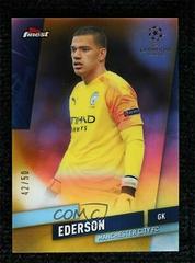 Ederson [Gold Refractor] Soccer Cards 2019 Finest UEFA Champions League Prices