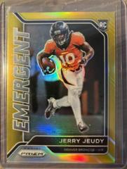 Jerry Jeudy [Gold] #8 Football Cards 2020 Panini Prizm Emergent Prices