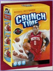 Russell Westbrook Basketball Cards 2020 Donruss Crunch Time Prices