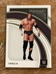 Triple H Wrestling Cards 2022 Panini Immaculate WWE Prices