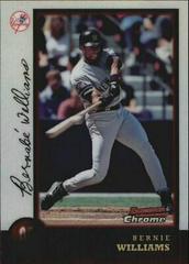 Bernie Williams [Refractor] #24 Baseball Cards 1998 Bowman Chrome Prices