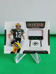 Aaron Rodgers [Prime] Football Cards 2018 National Treasures Franchise Prices