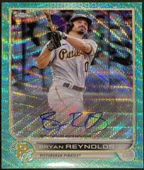 Bryan Reynolds [Aqua] Baseball Cards 2022 Topps Chrome Veteran Autographs Prices