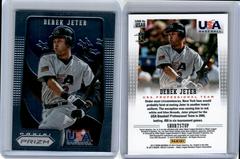 Derek Jeter #USA8 Baseball Cards 2012 Panini Prizm USA Baseball Prices