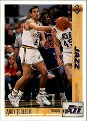 Andy Toolson Basketball Cards 1991 Upper Deck Prices