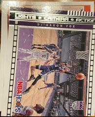 De'Aaron Fox #30 Basketball Cards 2021 Panini Hoops Lights Camera Action Prices