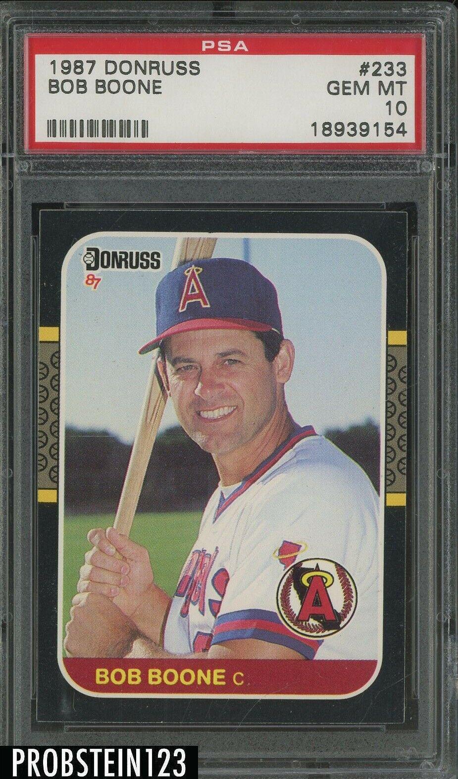 Bob Boone #233 Prices | 1987 Donruss | Baseball Cards