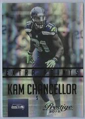 Kam Chancellor [Extra Points Black] Football Cards 2015 Panini Prestige Prices