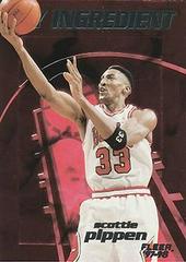 Scottie Pippen Basketball Cards 1997 Fleer Key Ingredients Prices