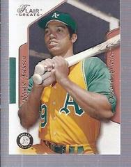 Reggie Jackson #44 Baseball Cards 2003 Flair Greats Prices