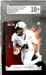 Rondale Moore #MRHR-25 Football Cards 2021 Wild Card Matte Prices