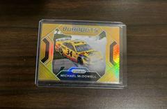 Michael McDowell [Gold] #B5 Racing Cards 2021 Panini Prizm Burnouts Prices