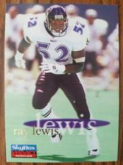 Ray Lewis Football Cards 1996 Skybox Impact Rookies Prices