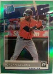 Yordan Alvarez [Green] #45 Baseball Cards 2020 Panini Donruss Optic Prices