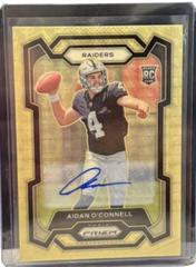 Aidan O'Connell [Autograph Gold Vinyl] #360 Football Cards 2023 Panini Prizm Prices