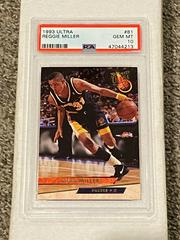 Reggie Miller Basketball Cards 1993 Ultra Prices