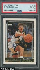 Chris Corchiani #98 Basketball Cards 1992 Topps Gold Prices