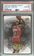 Michael Jordan Gold #61 Basketball Cards 2009 Upper Deck Jordan Legacy Prices