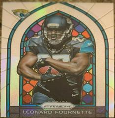 Leonard Fournette Football Cards 2017 Panini Prizm Stained Glass Prices