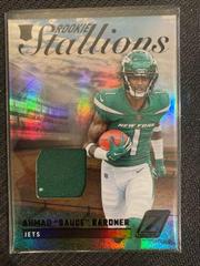 Ahmad 'Sauce' Gardner #RS-AG Football Cards 2022 Panini Zenith Rookie Stallions Prices