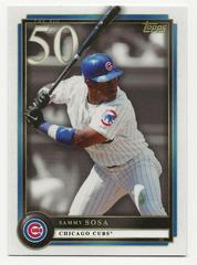 Sammy Sosa #3 Baseball Cards 2022 Topps X Aaron Judge Prices