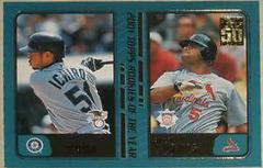 Pujols, Ichiro #T99 Baseball Cards 2001 Topps Traded Prices