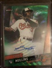 Cedric Mullins [Green Wave Refractor] Baseball Cards 2019 Topps Finest Autographs Prices