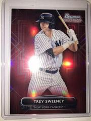 Trey Sweeney [Red] #BSP-59 Baseball Cards 2022 Bowman Sterling Prices