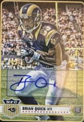 Brian Quick [Autograph Black Border] Football Cards 2012 Topps Magic Prices