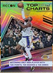 LeBron James [Gold] #95 Basketball Cards 2022 Panini Recon Prices
