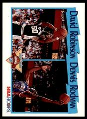 David Robinson, Dennis Rodman [Rebounds] Basketball Cards 1991 Hoops Prices