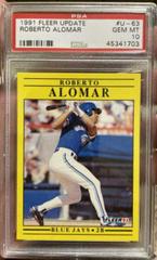 Roberto Alomar Baseball Cards 1991 Fleer Update Prices