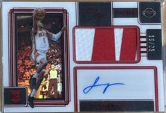 Jalen Green [Red] Basketball Cards 2021 Panini One and One Prime Rookie Jersey Autographs Prices