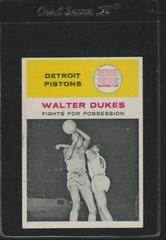Walter Dukes In Action Basketball Cards 1961 Fleer Prices