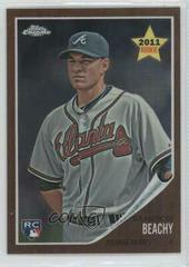 Brandon Beachy [Refractor] #C120 Baseball Cards 2011 Topps Heritage Chrome Prices