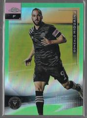 Gonzalo Higuain [Neon Green Refractor] #152 Soccer Cards 2021 Topps Chrome MLS Prices