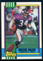 Herschel Walker #105 Football Cards 1990 Topps Tiffany Prices