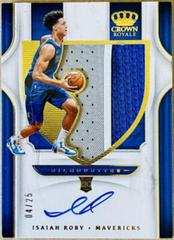 Isaiah Roby [Autograph Jersey Prime] #101 Basketball Cards 2019 Panini Crown Royale Prices