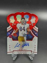 Cole Kmet [Signature Red] Football Cards 2020 Panini Chronicles Draft Picks Crown Royale Prices