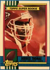Derrick Thomas Football Cards 1990 Topps Tiffany Prices