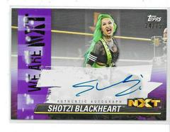 Shotzi Blackheart [Purple] #A-SB Wrestling Cards 2021 Topps WWE We Are NXT Autographs Prices