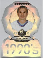Peter Bondra Hockey Cards 2020 SP Signature Edition Legends Decagons Prices
