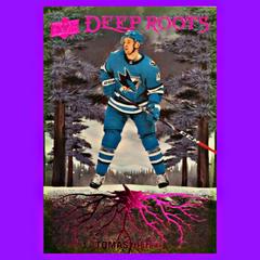 Tomas Hertl [Purple] Hockey Cards 2023 Upper Deck Deep Roots Prices