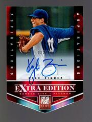 Kyle Zimmer [Autograph Red Ink] Baseball Cards 2012 Panini Elite Extra Edition Prices
