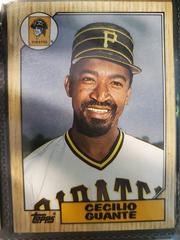 Cecillio Guante #219 Baseball Cards 1987 Topps Prices